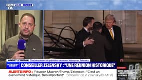Rencontre trilatérale à l'Élysée: "Cela donne un espoir", réagit ce conseiller de Volodymyr Zelensky