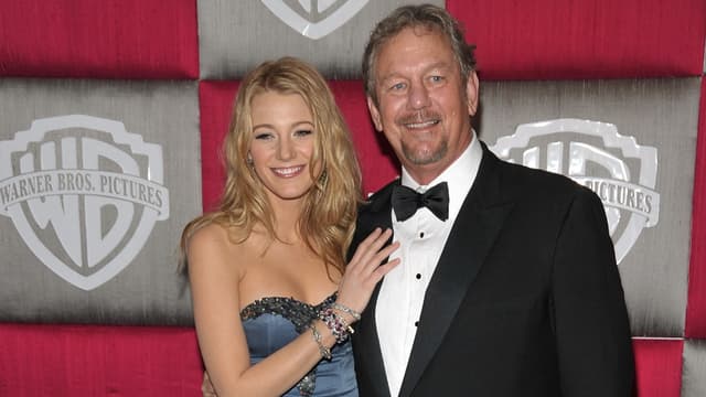 Blake Lively et son père Ernie Lively en 2009