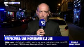 Préfecture: Yves Lefebvre (Unité SGP-Police FO) demande "des mesures de protection sans délai" pour les policiers présents dans la liste de l'assaillant