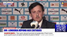 OM: Pablo Longoria assure avoir "choisi" Jean-Louis Gasset