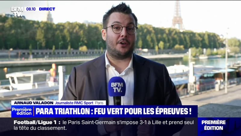 Para triathlon: feu vert pour les épreuves qui vont se dérouler ce lundi dans la Seine