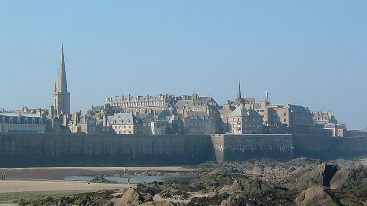 Vue de Saint-Malo