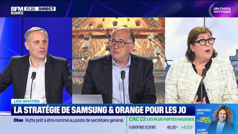 Laetitia Orsini (Orange) et Jérôme Bloch (Samsung) : Que prépare Samsung & Orange pour les JO 2024 ? - 25/06