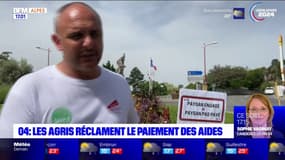 Alpes-de-Haute-Provence: mobilisation des agriculteurs qui dénoncent les retards sur le versement de leurs aides