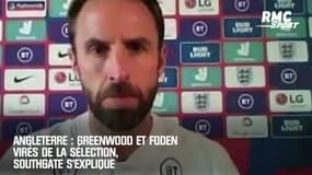 Angleterre : Greenwood et Foden virés de la sélection, Southgate s'explique