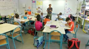 Une classe de CP dédoublée à Mantes-la-Jolie