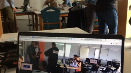 Un exercice de simulation de crise avec la plateforme Presages. Un exercice de simulation de crise avec la plateforme Presages.