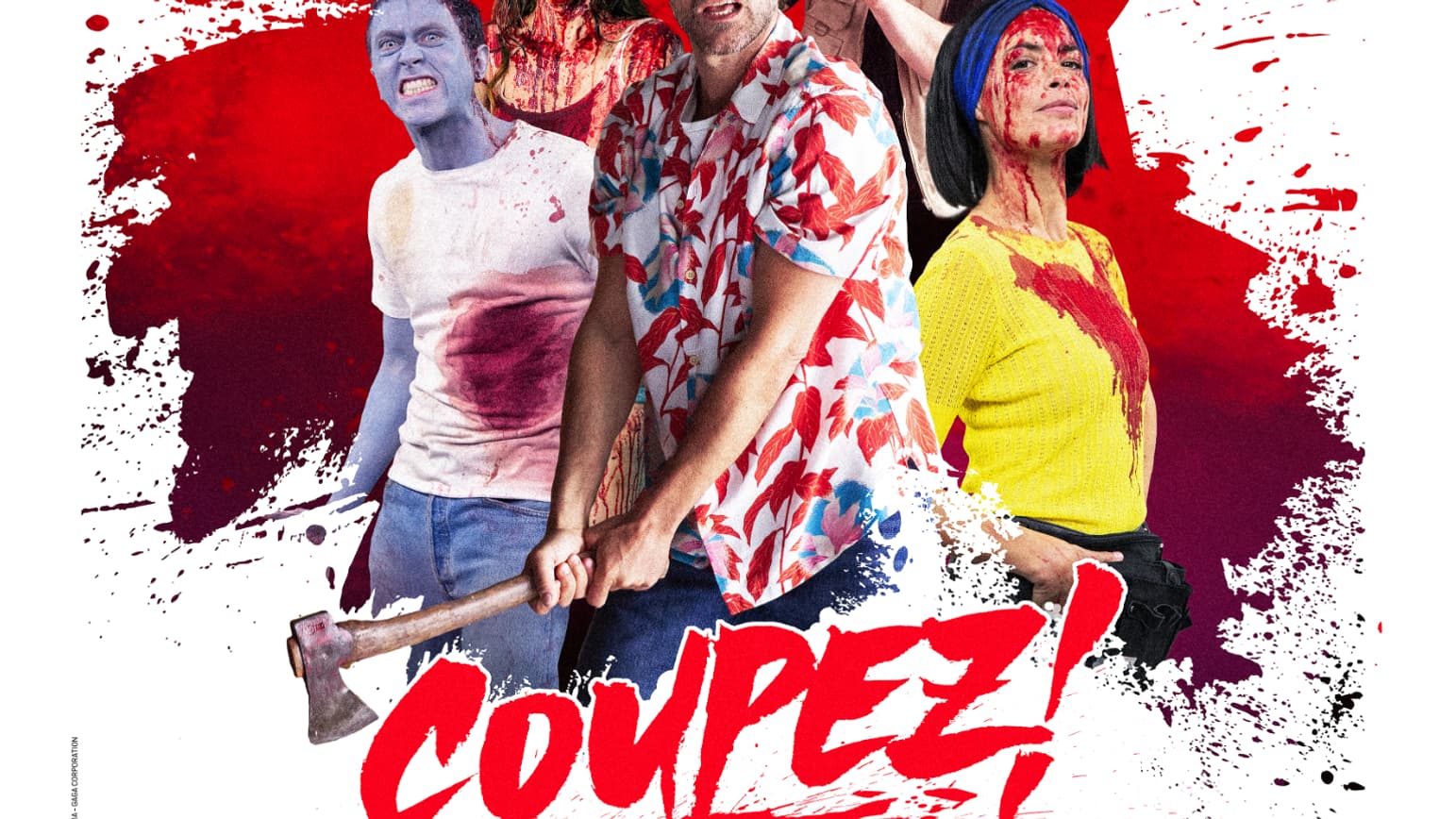 Affiche de "Coupez!" de Michel Hazanavicius Affiche de "Coupez!" de Michel Hazanavicius