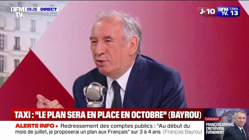 Nouvelle tarification du transport sanitaire: Il n'est pas question de ne pas aller vers cette économie-là, indique François Bayrou