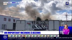 Val-d'Oise: un important incendie a été maîtrisé à Bezon