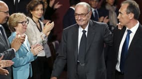 Jacques Chirac lors de sa dernière apparition publique en novembre 2014.