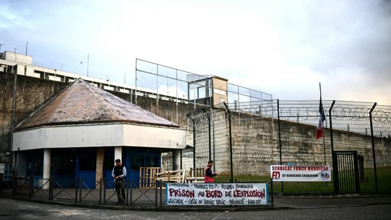 La prison de Bordeaux-Gradignan, le 15 mai 2024 (image d'illustration)