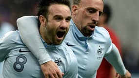 Mathieu Valbuena et Franck Ribéry