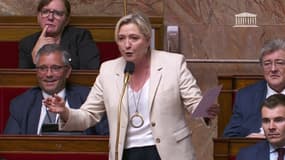 "Même leur gourou de 15 ans et demi est pour": Marine Le Pen évoque le nucléaire en faisant référence à Greta Thunberg
