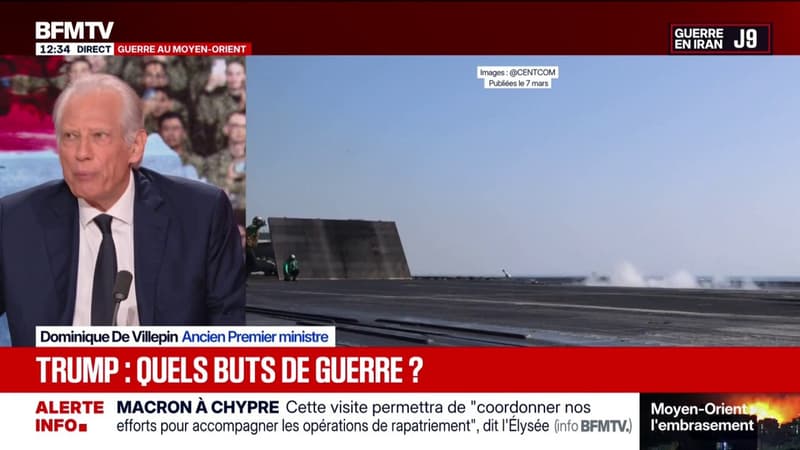 "Nous ne sommes pas au cinéma": Dominique de Villepin appelle Emmanuel Macron à "être à sa tâche" pour "servir les Français"