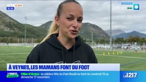 Veynes: ces mamans profitent des entraînements de foot de leurs enfants pour taper dans le ballon