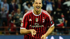 Zlatan Ibrahimovic à l'AC Milan
