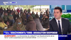 Le Conseil d'État suspend en référé la dissolution du collectif "Les Soulèvements de la Terre"