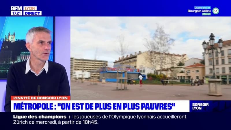 Métropole de Lyon: "de plus en plus" de pauvreté
