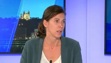 Sandrine Runel invitée de BFM Lyon ce vendredi 5 mai 2023.