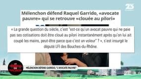 Le monde de Macron: Mélenchon défend Garrido, "l'avocate pauvre" – 16/10
