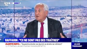 "Quand la droite se durcit, la droite se rétrécit", Jean-Pierre Raffarin - 04/05