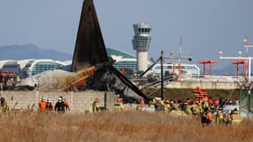 Un avion de la compagnie Jeju Air s'est écrasé et a pris feu en atterrissant à l'aéroport de Muan, en Corée du Sud, faisant des dizaines de victimes