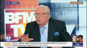 Jean-Marie Le Pen: "Nous devons nous défendre contre l'invasion migratoire qui est visible depuis plusieurs décennies"