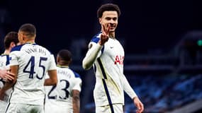 La joie de Dele Alli avec Tottenham
