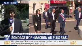 Macron en baisse dans les sondages: "Il n'y a pas de rupture totale avec l'opinion", estime l'IFOP