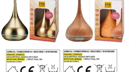 Ces diffuseurs d'huiles essentielles Action sont rappelés.