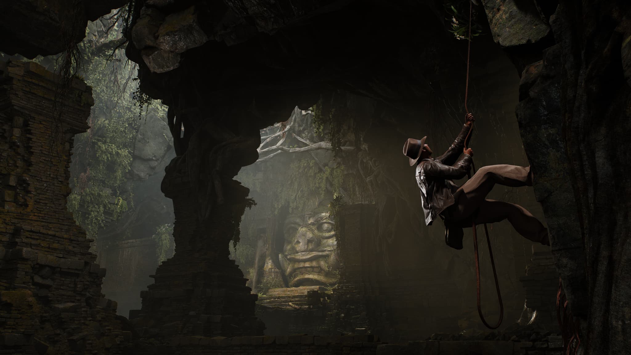 Le fouet, l'indispensable accessoire d'Indiana Jones est bien dans le jeu Le fouet, l'indispensable accessoire d'Indiana Jones est bien dans le jeu