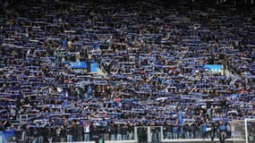 Les supporters de l'Atalanta Bergame en avril 2025.