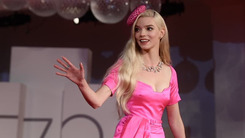 L'actrice Anya Taylor-Joy à la Mostra de Venise le 3 septembre 2021