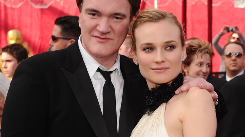 Quentin Tarantino et Diane Kruger aux Oscars 2010 à Hollywood