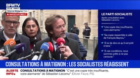 Budget: "Aujourd'hui, nous n'avons pas eu de rupture sur le fond", déplore Boris Vallaud 