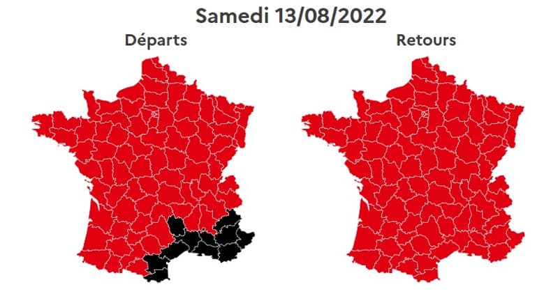 Ce samedi sera la journée la plus compliquée du week-end sur les routes. Ce samedi sera la journée la plus compliquée du week-end sur les routes.