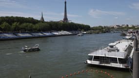 La Seine, trop polluée le 30 juillet 2024 pour le triathlon des JO 2024