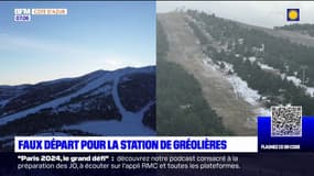 Alpes-Maritimes: faux départ à la station de Gréolières-les-Neiges
