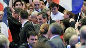 François Fillon au cœur des militants ce jeudi à Poitiers
