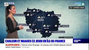 Météo Ile-de-France: un temps plus nuageux pour ce jeudi
