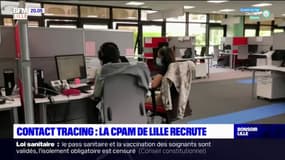 Contact tracing: la CPAM de Lille recrute