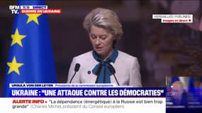 Ursula Von der Leyen: "Il faut nous débarrasser de notre dépendance envers le gaz russe"