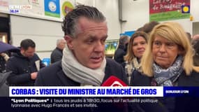 Le ministre Christophe Béchu poursuit son déplacement dans le Rhône ce vendredi