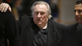 L'acteur Gérard Depardieu à son arrivée à son procès ce mardi 25 mars 2025 à Paris