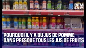  Pourquoi il y a du jus de pomme dans presque tous les jus de fruits  
