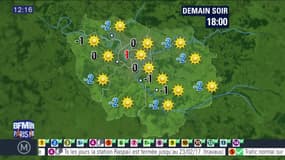Météo Paris-Ile-de-France du vendredi 20 janvier 2017: Températures positives sur toute la région cet après-midi