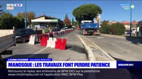 Manosque: les travaux génèrent des kilomètres de bouchons