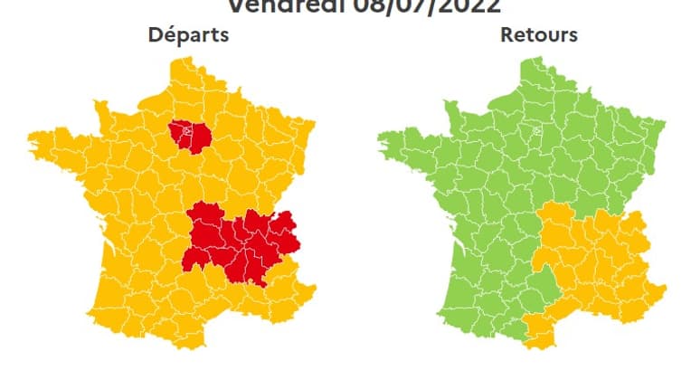 La circulation sera difficile sur l’ensemble des grands axes pour la journée de vendredi 