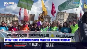 Lyon: 1500 personnes ont marché pour le climat